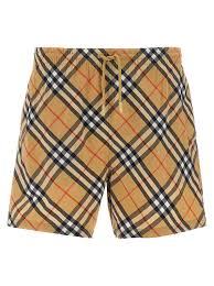 Burberry Check Swim Shorts
